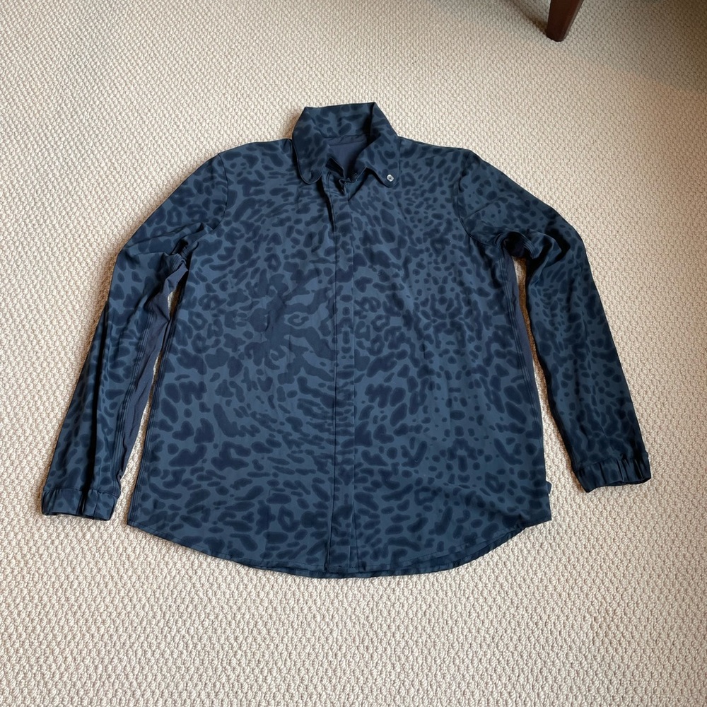 Lululemon Relaxed Shirt;  19 inches from underarm to underarm.